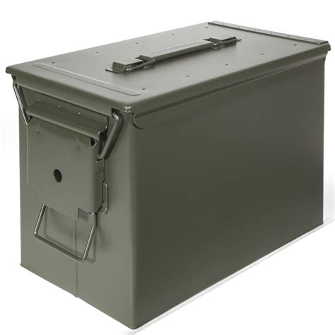 metal ammo storage box 18 h x 6 w|army metal ammo cans.